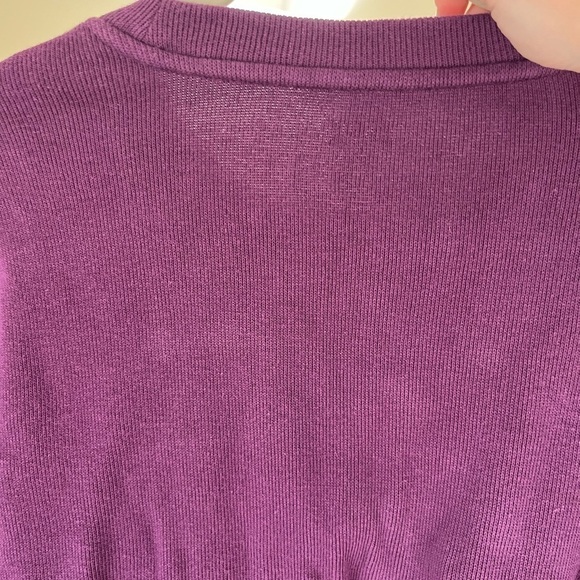 Duluth Trading Co Purple Long Sleeve Pullover Top Size Large - Picture 8 of 8